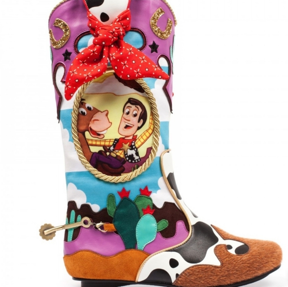 Disney Irregular Choice Toy Story Woody & Bullseye Limited Edition Boots